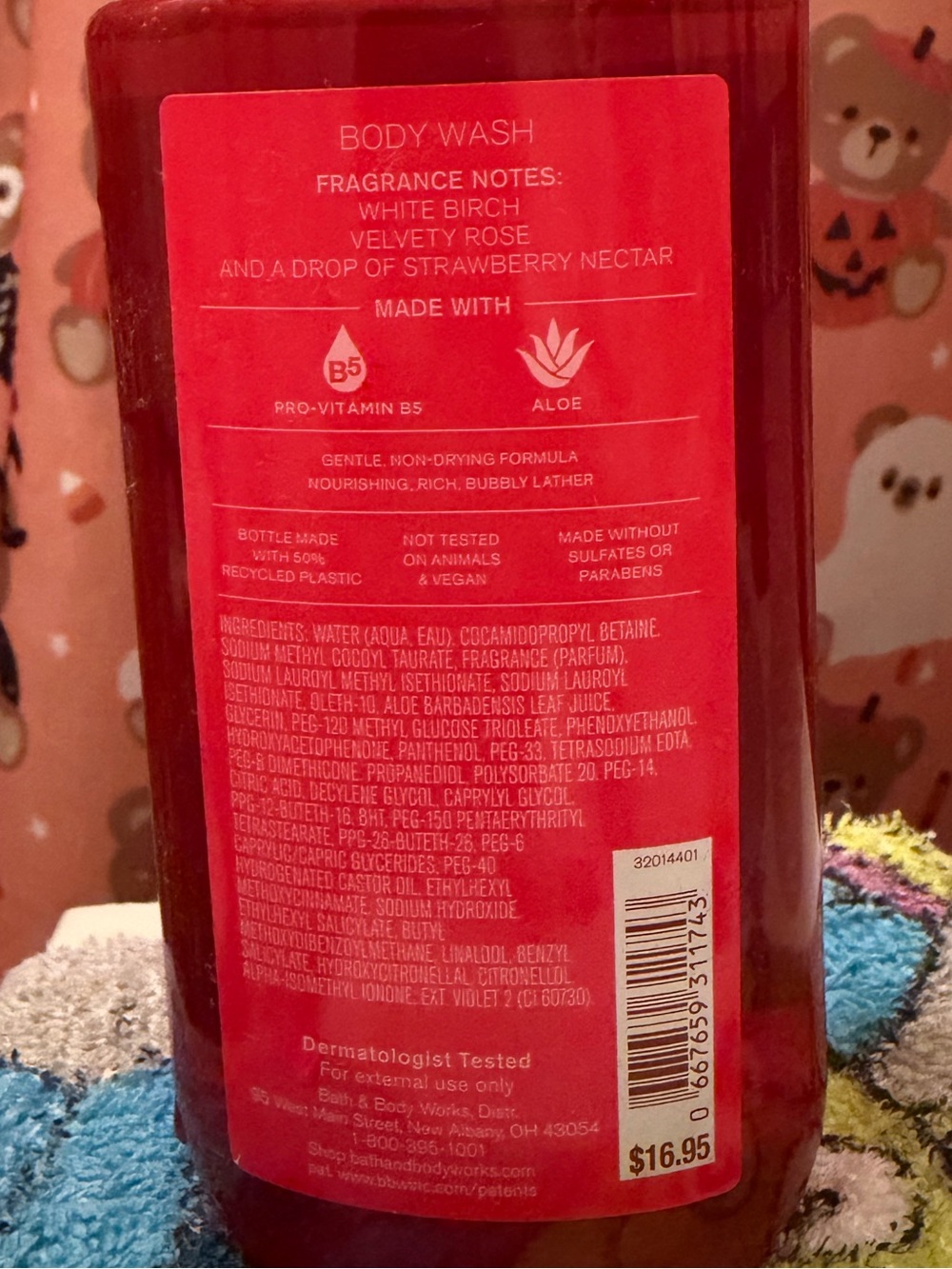 Bath & Body Works You're The One Red Body Wash Bottle - Picture 2 of 2